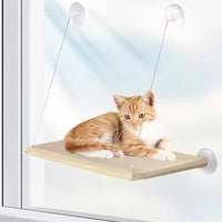 Hamac pour Chat Fenêtre Câblé à Ventouses, Toile Oxford, 6 Coloris, 55 x 35 cm, vue 3