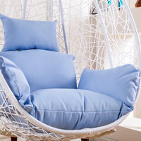 Housse de Coussin pour Fauteuil Suspendu, Fermeture Zippée, Sans Garnissage, 9 Coloris, vue 11