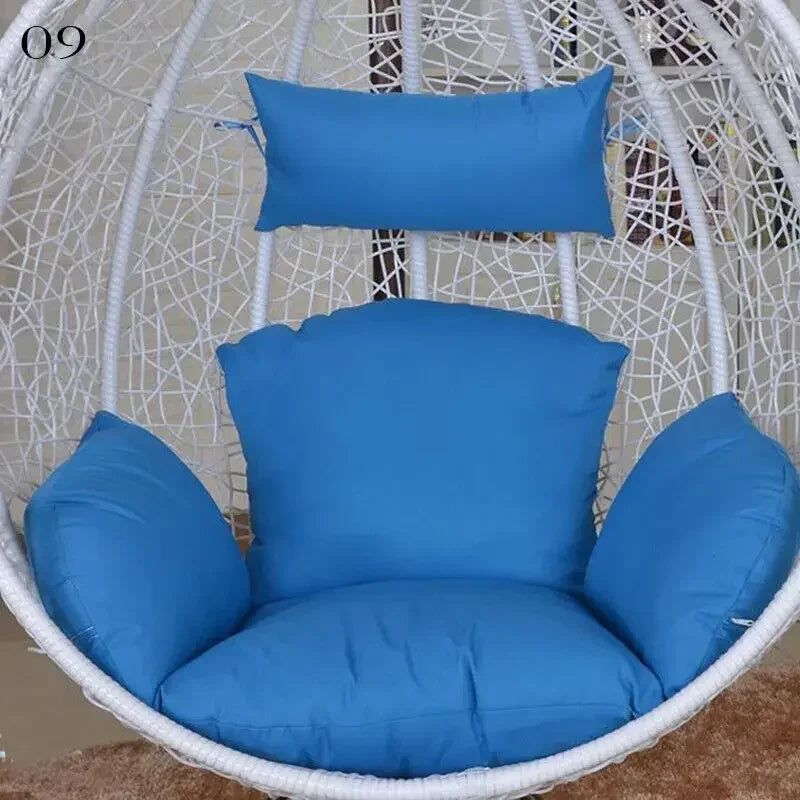 Housse de Coussin Fauteuil Œuf Suspendu avec Appui-Tête, Sans Garnissage, 32 Modèles, vue 21