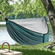 Hamac de Camping Double avec Moustiquaire Intégrée, Polyester, 270 x 140 cm, 5 Coloris