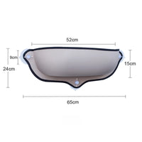 Hamac pour Chat de Fenêtre en Forme de Bol à Ventouses, Gris, 52 cm, vue 2