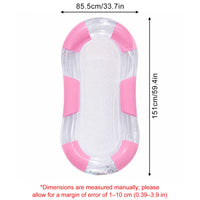 Hamac Gonflable de Piscine pour Adulte avec Filet, 151 x 85,5 cm, vue 6