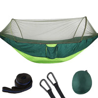 Hamac de Camping Pop-Up avec Moustiquaire, Nylon 210T, 250 x 120 cm, 8 Coloris, vue 7