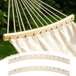 Barres de Hamac Arquées Démontables en Bois, 12 Trous, 2 Pièces, 40 ou 50 cm