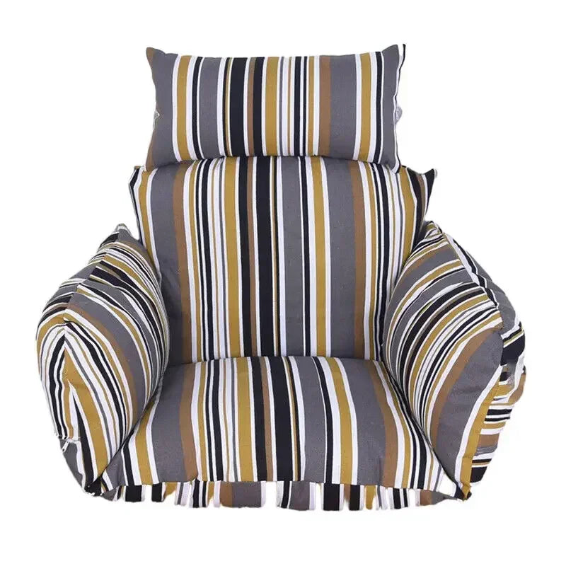 Housse de Coussin Fauteuil Œuf Suspendu avec Appui-Tête, Sans Garnissage, 32 Modèles, vue 2