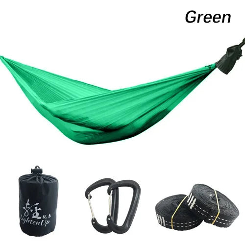 Hamac de Camping Ultraléger en Nylon de Parachute 380T, 260 ou 300 cm, vue 9