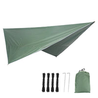Hamac de Camping avec Moustiquaire et Bâche en Nylon Parachute, 290 x 140 cm, 1 Place, vue 2