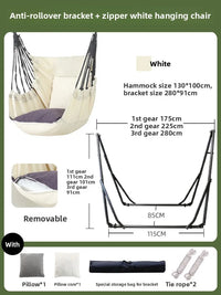 Hamac sur Pied Pliable en Acier, Moustiquaire, Toile ou Fauteuil, 15 Modèles, vue 17