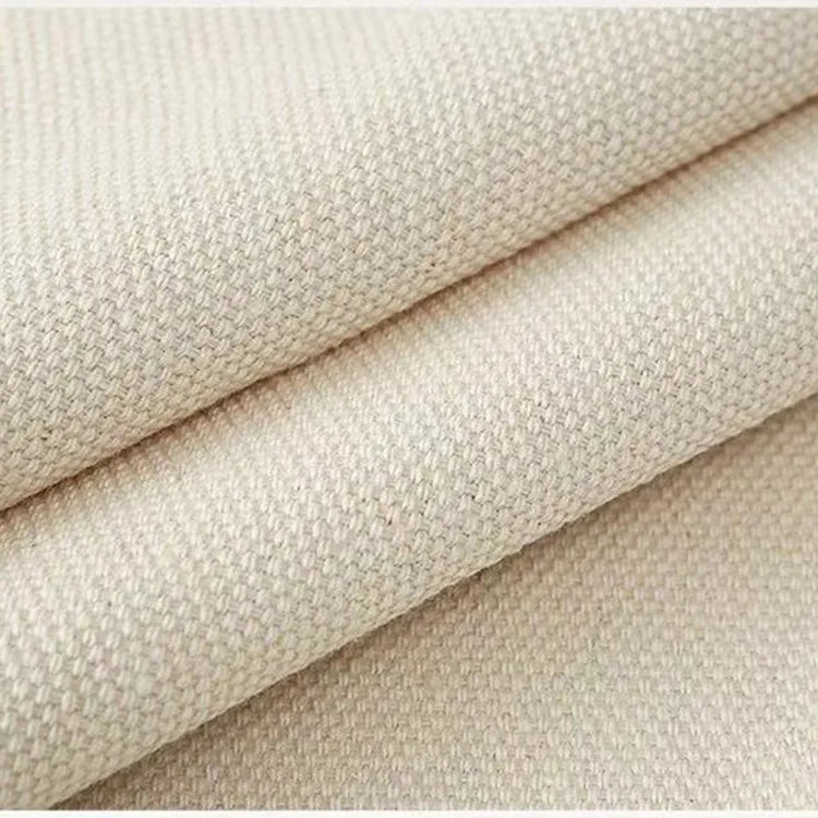 Hamac Double en Canvas Polyester-Coton 300 x 150 cm, Blanc Cassé, Gris ou Vert Foncé, vue 2