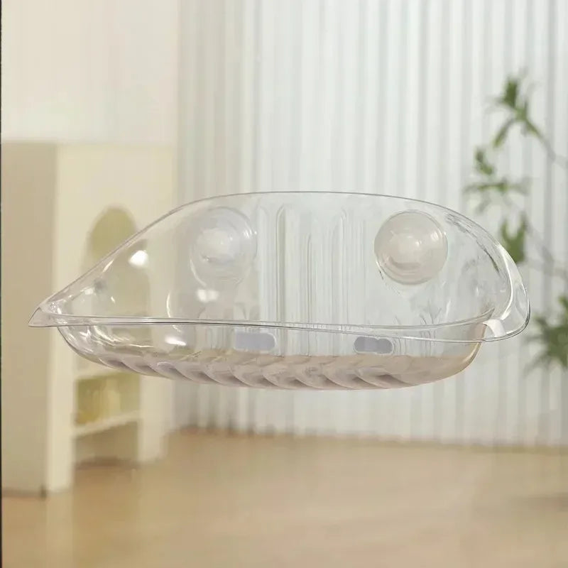 Hamac pour Chat de Fenêtre Transparent à Ventouses, 50 x 30 cm, vue 7