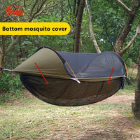 Moustiquaire de hamac détachable en maille polyester, ouverture rapide, vue 2
