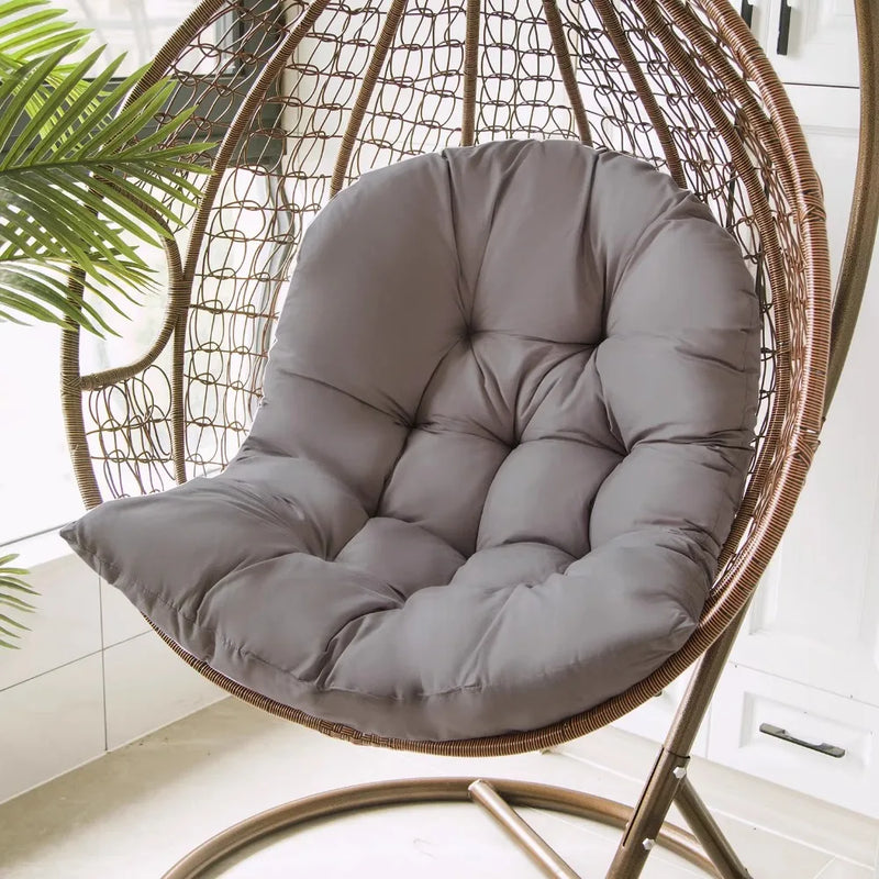 Coussin Matelassé pour Fauteuil Suspendu et Nacelle Œuf, Housse en Polyester Tissé, vue 4