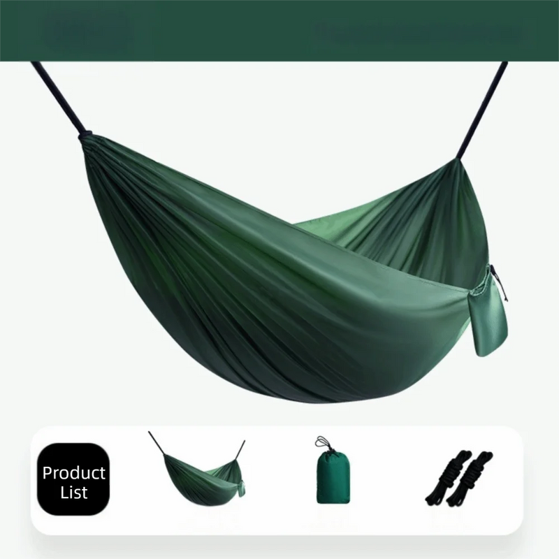 Hamac de Camping Pliable, 210 x 140 cm ou 270 x 140 cm, 7 Coloris, vue 7