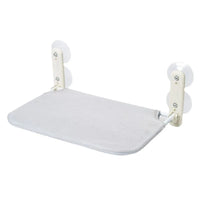 Hamac pour Chat Fenêtre Pliable à Ventouses, Tissu Respirant, Gris ou Beige, 45 x 30 cm, vue 6