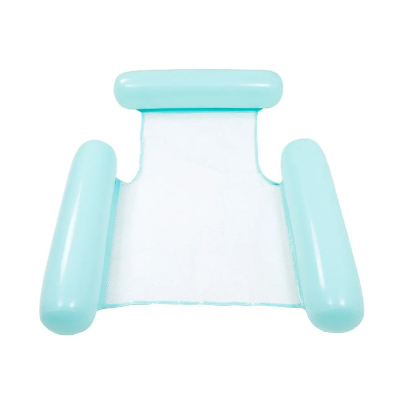 Hamac Gonflable de Piscine Flottant en PVC avec Appui-Tête, 110 x 100 cm, vue 7