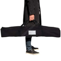 Hamac Double en Coton Rayé avec Support en Acier 9 Pieds et Sac de Transport, vue 6