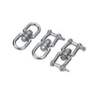Émerillon Double en Inox 304 pour Hamac et Fauteuil Suspendu, M4 à M12