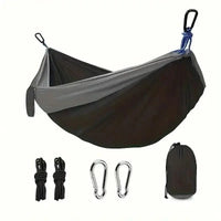 Hamac de Camping Ultra-Léger en Tissu Parachute, 220 x 90 cm, 4 Coloris, vue 8
