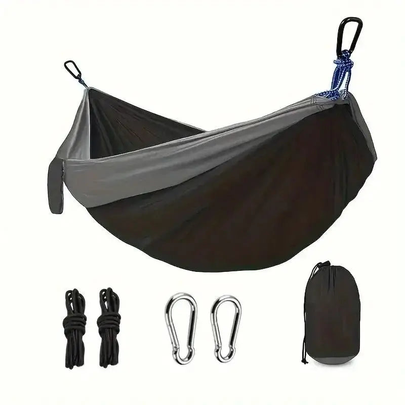 Hamac de Camping Ultra-Léger en Tissu Parachute, 220 x 90 cm, 4 Coloris, vue 8
