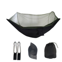 Hamac de Camping avec Moustiquaire Intégrée et Poche Latérale, 3 Coloris, Sac de Rangement, vue 9