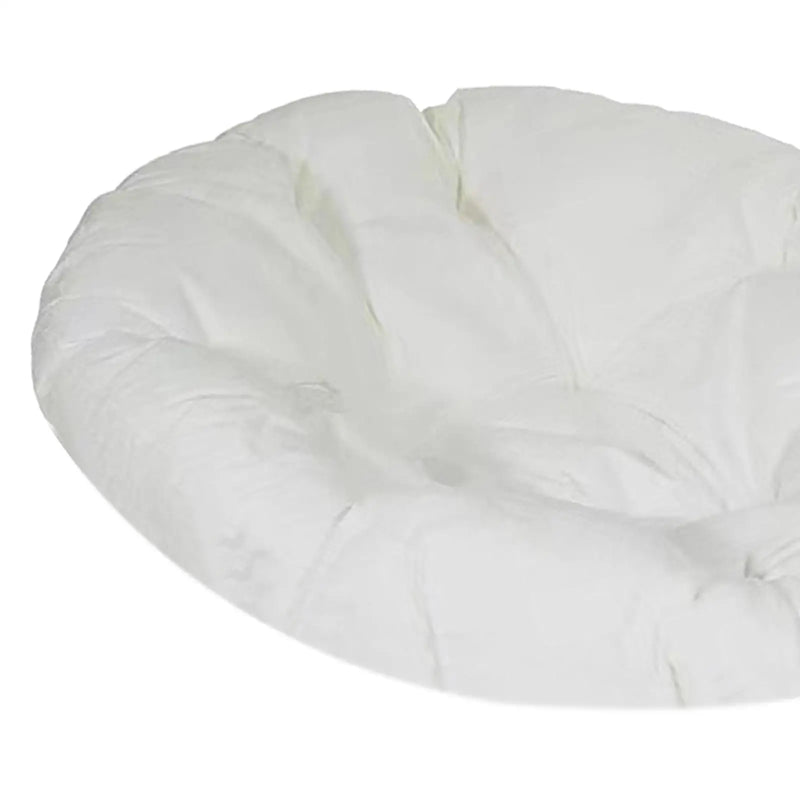 Coussin Fauteuil Œuf Rond 40 cm pour Fauteuil Papasan, Polyester et Coton, vue 6