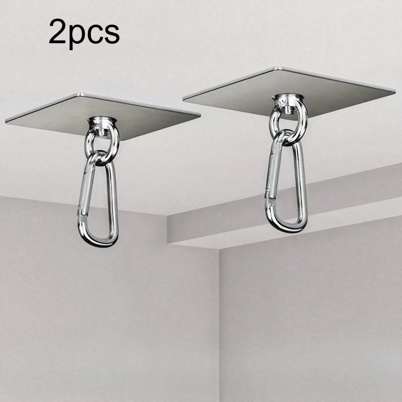 Crochets de Plafond Adhésifs en Inox sans Perçage, Lot de 2 ou 4, vue 8