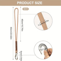 Cordes de Suspension pour Hamac avec Mousqueton, Lot de 2, 60 cm, vue 5