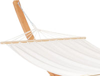 Hamac sur Pied en Bois en Arc, Toile Crème 200 x 120 cm, vue 5