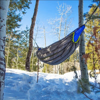 Sous-Couette Matelassée pour Hamac 185 x 70 cm, 1,1 kg, Vert Militaire ou Bleu, vue 2