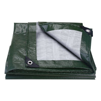 Bâche pour hamac imperméable en polyéthylène 105 g/m², œillets renforcés, vert ou bleu, 5 tailles, vue 10