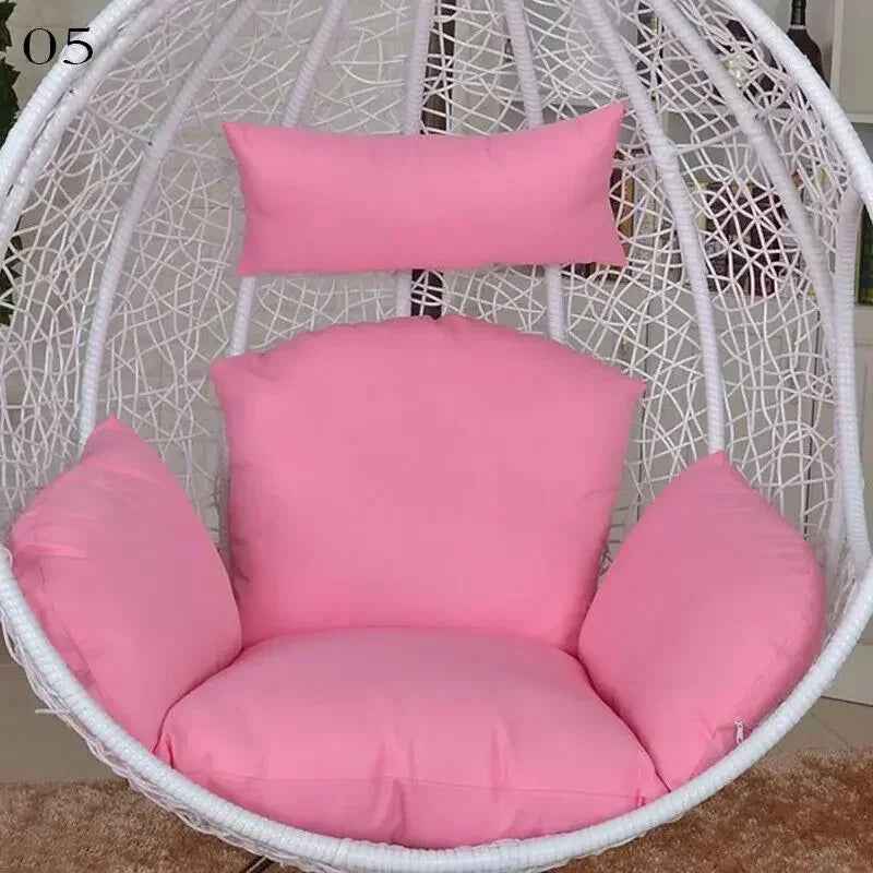 Housse de Coussin Fauteuil Œuf Suspendu avec Appui-Tête, Sans Garnissage, 32 Modèles, vue 14