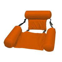Hamac d'Eau Gonflable avec Dossier pour Piscine, Fauteuil Flottant 100 x 120 cm, vue 7