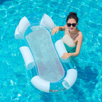 Hamac Gonflable de Piscine pour Adulte avec Filet, 151 x 85,5 cm, vue 2