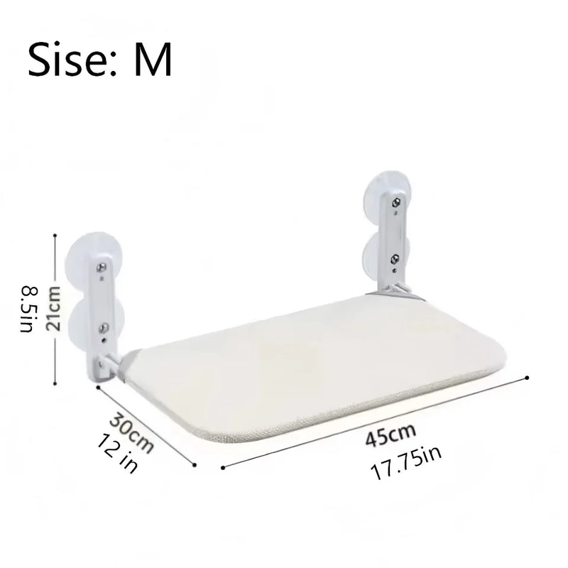 Hamac pour Chat de Fenêtre Pliable à Ventouses, Cadre Acier, Gris ou Blanc, Tailles M et L, vue 6