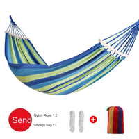 Hamac en Coton 1 ou 2 Places, avec ou sans Barre en Bois, vue 8