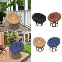 Coussin Fauteuil Suspendu Rond Épais 40 cm, Assise Capitonnée, vue 5