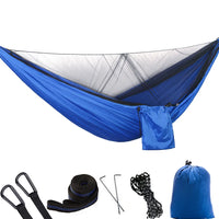 Hamac de Camping 2 en 1 avec Moustiquaire, Nylon 210T, 270 x 140 cm, vue 8