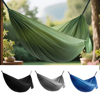 Hamac de Camping Pliable, 210 x 140 cm ou 270 x 140 cm, 7 Coloris, vue 4