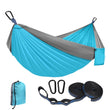 Hamac de Camping Portable en Nylon 210T, Simple 270 x 140 cm ou Double 300 x 200 cm, 5 Coloris