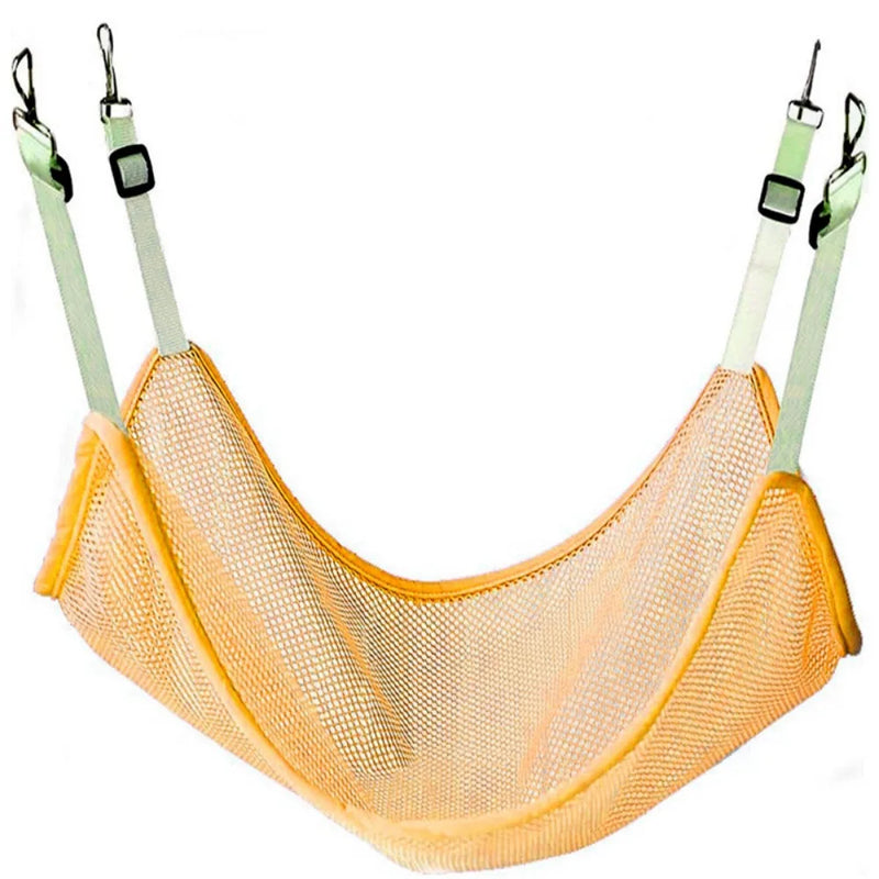 Hamac pour Chat Suspendu en Maille Respirante, Sangles Réglables, vue 8