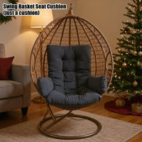 Coussin Fauteuil Suspendu 120 x 60 cm Style Bohème, Vendu Sans Fauteuil, vue 2