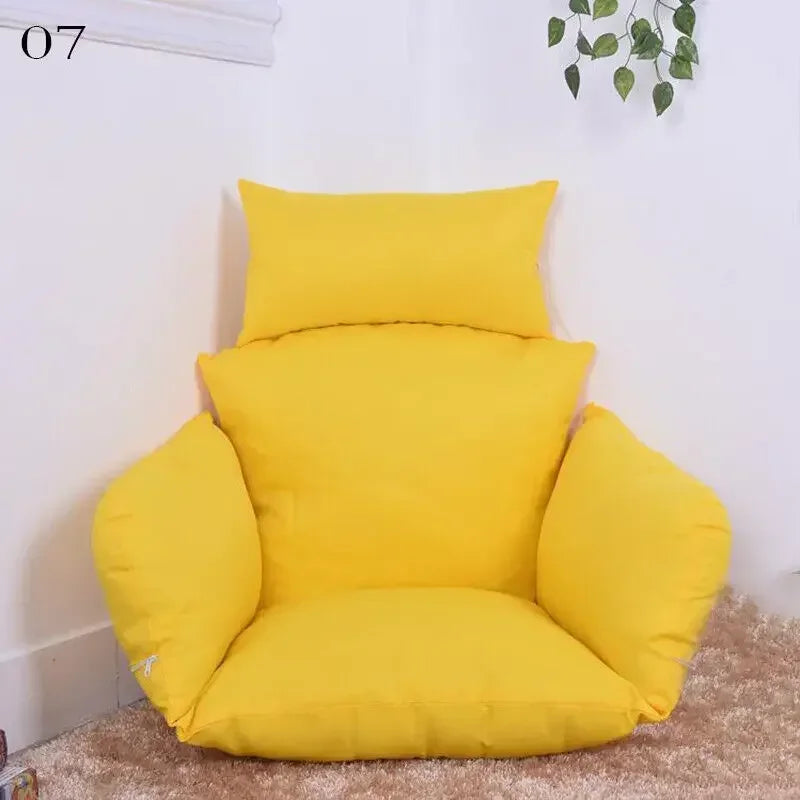 Housse de Coussin Fauteuil Œuf Suspendu avec Appui-Tête, Sans Garnissage, 32 Modèles, vue 8
