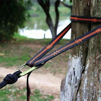 Sangles d'Accroche Hamac Arbre 2 m, Lot de 2, Orange ou Bleu, vue 5