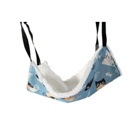 Hamac pour Chat à Suspendre en Cage, Polyester Doublé Peluche, 45 x 35 ou 55 x 45 cm, vue 10