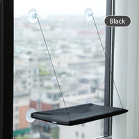 Hamac suspendu de fenêtre pour chat en toile Oxford, fixation à ventouses, 55 x 35 cm, vue 12
