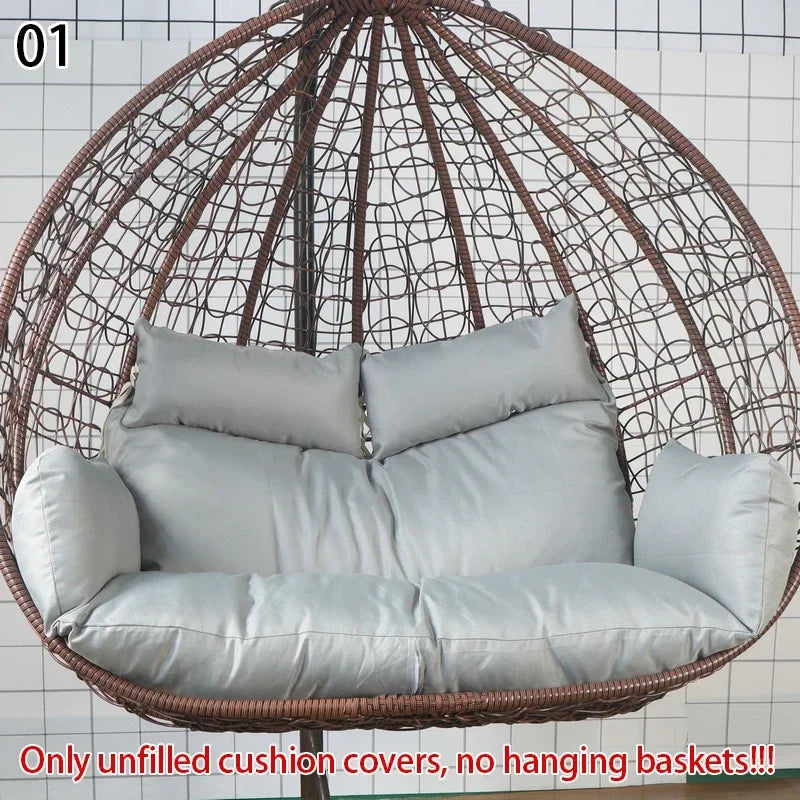Housse de Coussin Double pour Fauteuil Suspendu 2 Places, Coton, 17 Modèles, vue 10