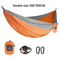 Hamac de camping double léger en nylon 300 x 200 cm, 6 coloris, vue 11