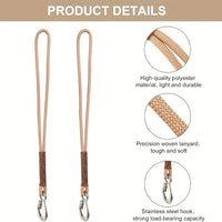 Cordes de Suspension pour Hamac avec Mousqueton, Lot de 2, 60 cm, vue 3