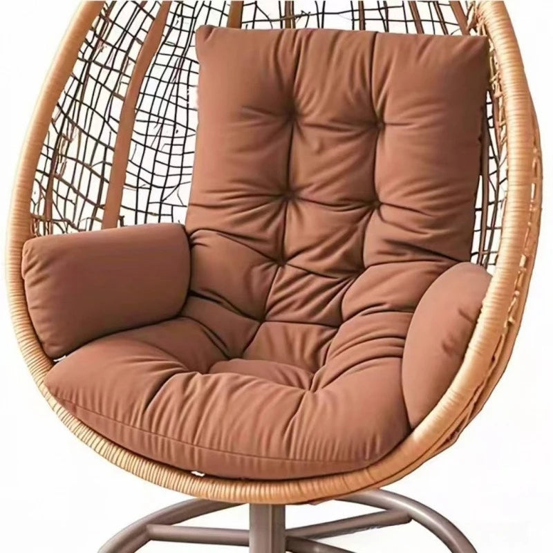 Coussin Fauteuil Suspendu Œuf Matelassé, Dossier et Côtés, 120 x 60 cm, vue 7