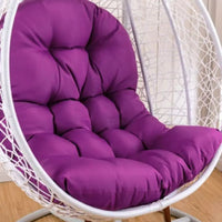Coussin Fauteuil Œuf Épais 120 x 80 cm, Tissu Brossé, 13 Coloris, vue 9